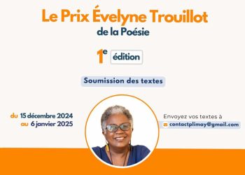 Plimay Éditions lance la première édition du Prix Évelyne Trouillot de la Poésie